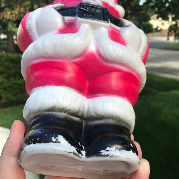 12” vintage Regal Toys made in Canada blow mold Santa Claus retro Christmas - Picture 8 of 9